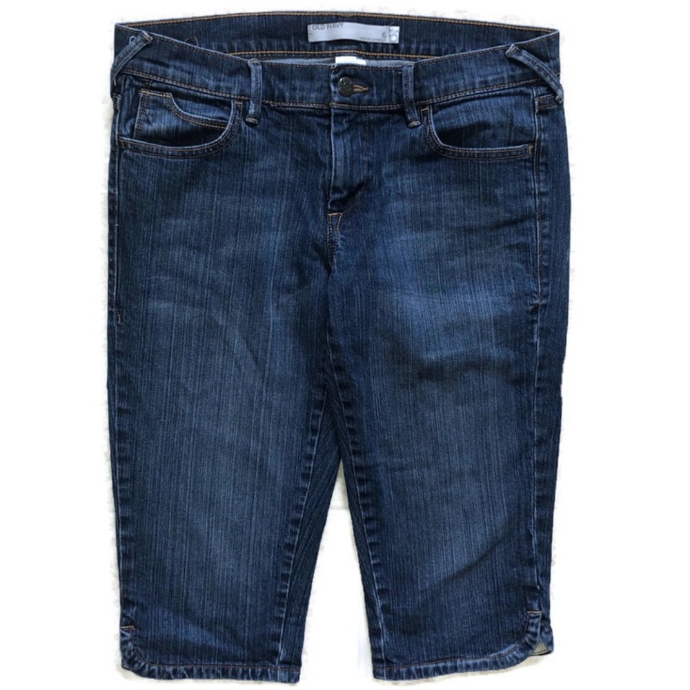 Old Navy Low Rise Stretch Capri Jeans-Sz 6